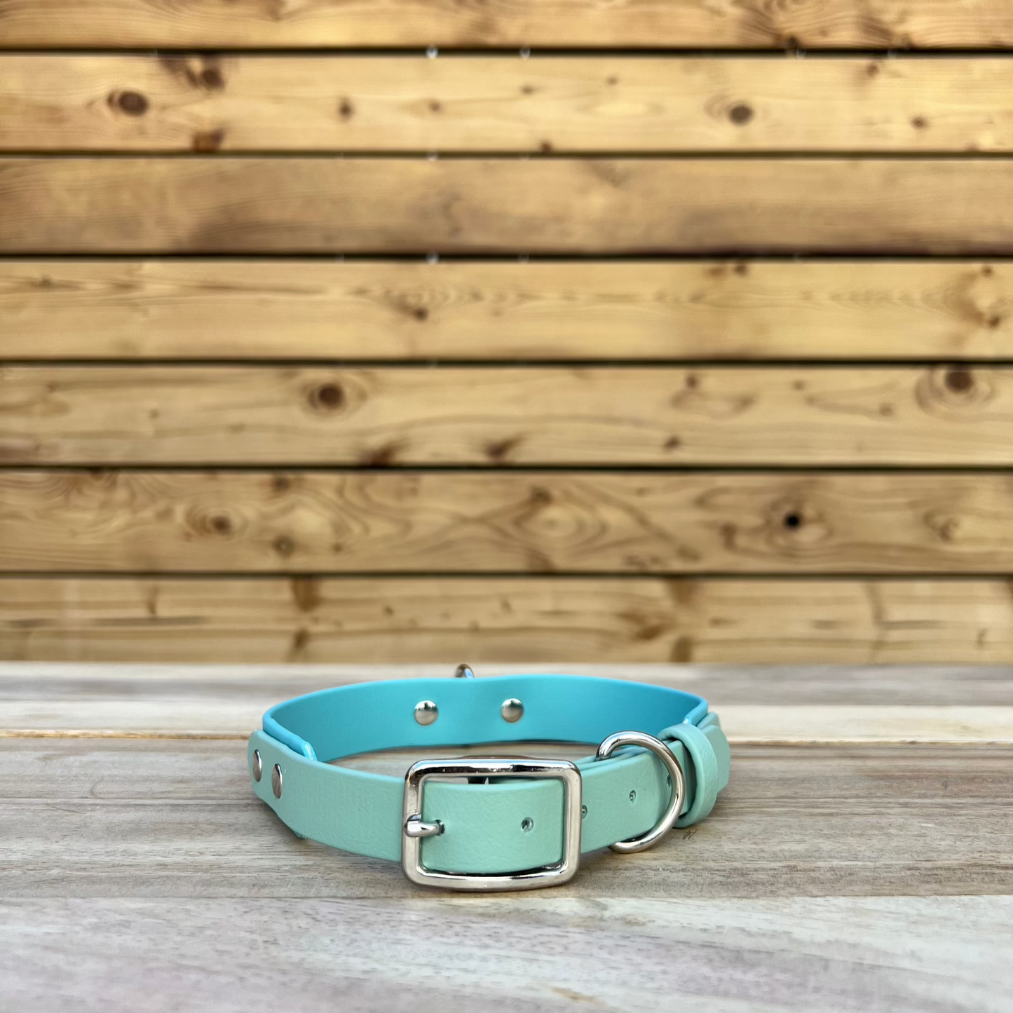 Biothane Classic Buckle Layered Two Tone Collar