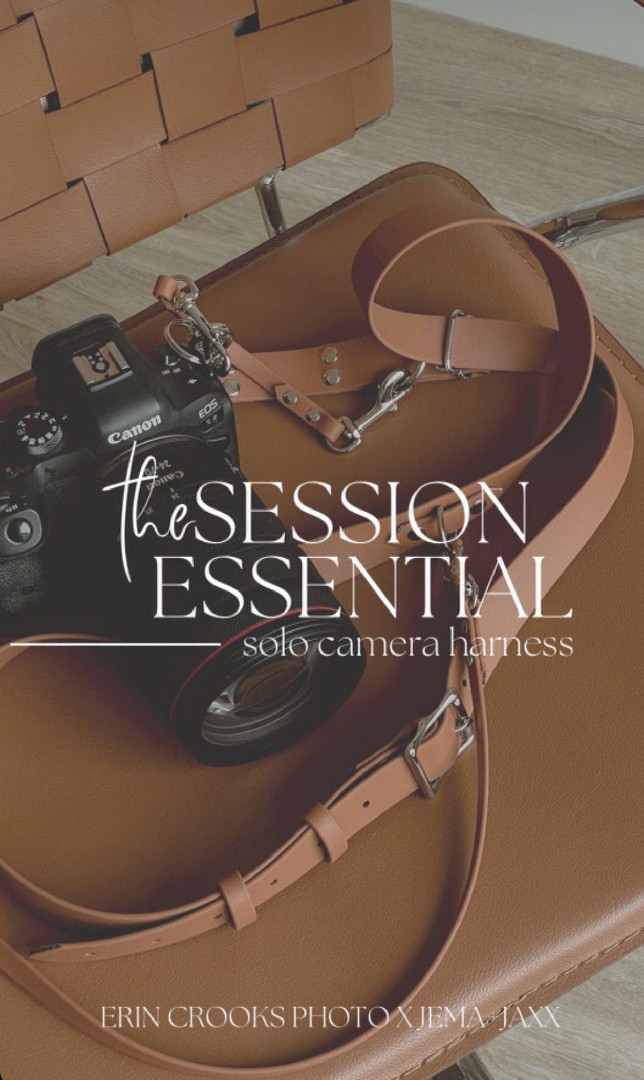 Biothane Session Essential Solo Camera Harness – Jema + Jaxx Biothane ...